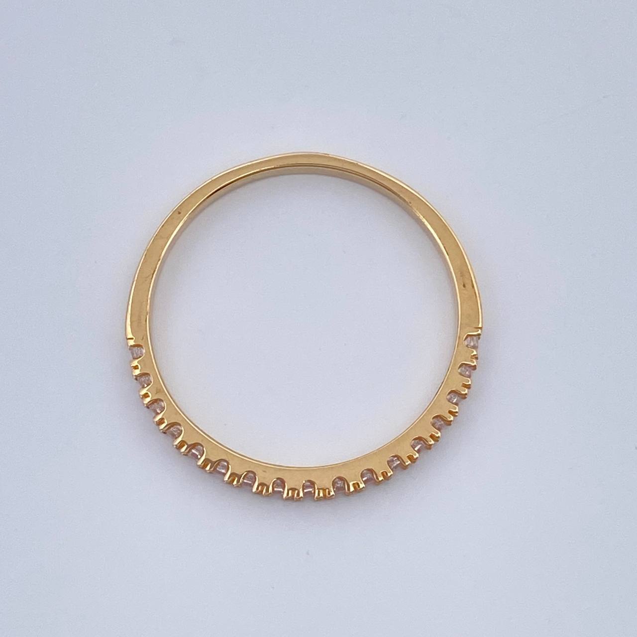 Anillo Churumbela 1.75gr / T7 3/4 / Oro Amarillo 18K $