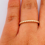 Anillo Churumbela 1.75gr / T7 3/4 / Oro Amarillo 18K $