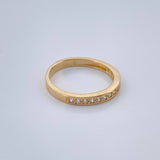 Anillo Argolla Churumbela 2.45gr / T6 3/4 / Oro Amarillo 18K $