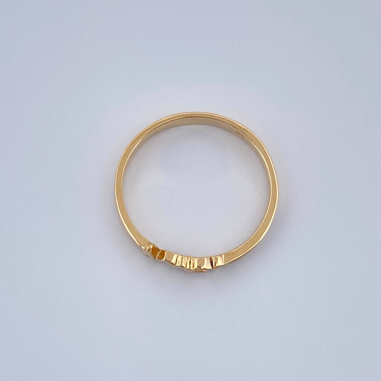 Anillo Amor 2.25gr / T7 1/2 / Oro Amarillo 18K $