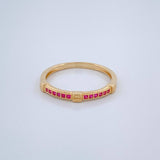 Anillo Tornillo 1.55gr / T6 1/2 / Oro Amarillo 18K $