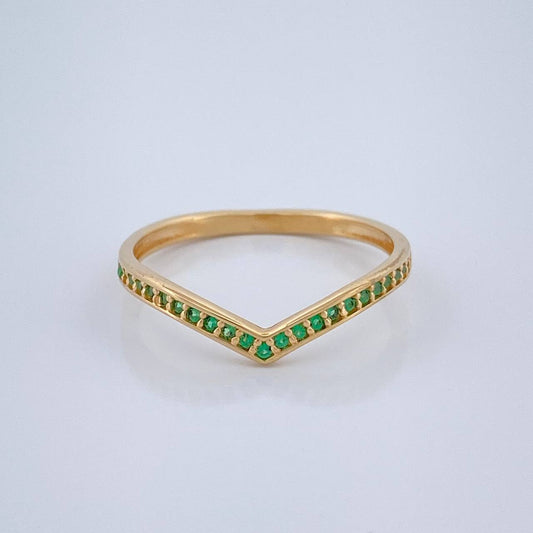 Anillo Tiara 1.6gr / T7 1/2 / Oro Amarillo 18K $