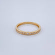 Anillo Argolla Churumbela 1.35gr / T5 1/2 / Oro Amarillo 18K $