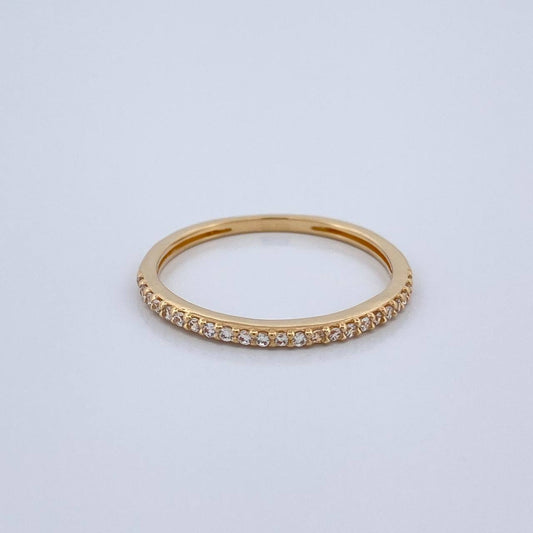 Anillo Churumbela 1.2gr / T5 3/4 / Oro Amarillo 18K $