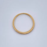 Anillo Churumbela 1.2gr / T5 3/4 / Oro Amarillo 18K $