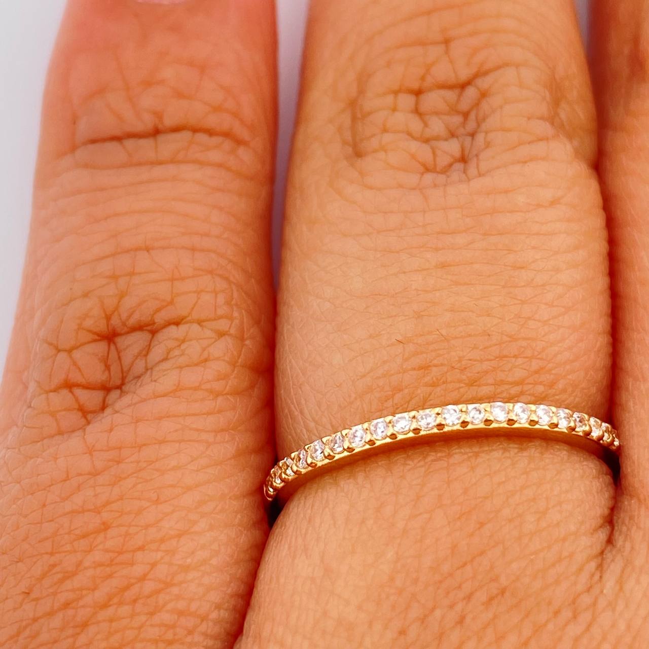 Anillo Churumbela 1.2gr / T5 3/4 / Oro Amarillo 18K $