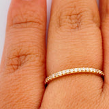 Anillo Churumbela 1.2gr / T5 3/4 / Oro Amarillo 18K $