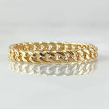 Anillo Cubano 1.7gr / T7 1/4 / Oro 18K ©