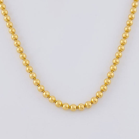Cadena Militar 20.25g / 65cm / 3mm Oro Amarillo 18K