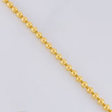 Cadena Militar 20.25g / 65cm / 3mm Oro Amarillo 18K