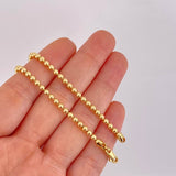Cadena Militar 20.25g / 65cm / 3mm Oro Amarillo 18K