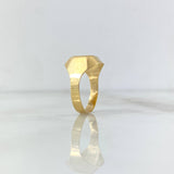 Anillo Sello Tres Lineas 1.8gr / T5 3/4 / Tres Oros