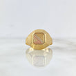 Anillo Sello Tres Lineas 1.8gr / T5 3/4 / Tres Oros