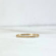 Anillo Rayado 0.4gr / T8 / Oro Amarillo
