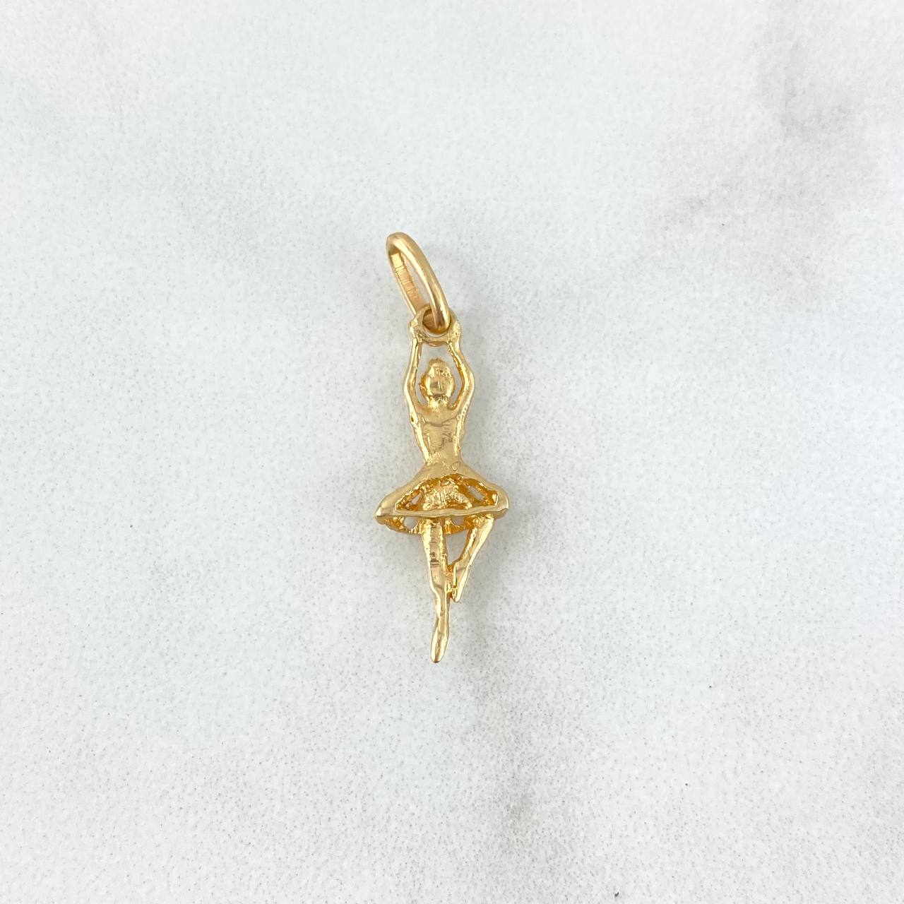 Dije Bailarina 1.25gr / 2.8cm / Oro Amarillo 18K (Oferta) ©