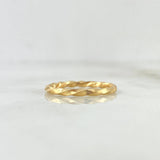 Anillo Entorchado 1.9gr / T5 1/2 / Oro Amarillo