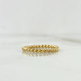 Anillo Trenzado 1.65gr / T5 1/2 / Oro Amarillo