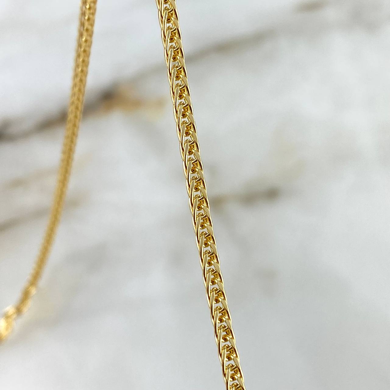 Cadena Franco 7.8gr / 60cm / 2.6mm Oro Amarillo +3Ⴃ