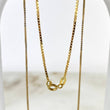 Cadena Veneciana  1.6gr / 45cm / 0.7mm Oro Amarillo +3 &