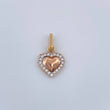 Dije Corazon 1gr / 1.7cm / Tres Oros 18K %