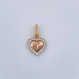 Dije Corazon 1gr / 1.7cm / Tres Oros 18K %