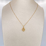 Set Cadena y Dije Veneciana + Silueta Corazon 1.3gr / Oro Amarillo +3 18K (Oferta) &