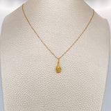 Set Cadena y Dije Veneciana + Virgen De Guadalupe 1.3gr / Oro Amarillo +3 18K (Oferta) &