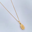 Set Cadena y Dije Veneciana + Virgen De Guadalupe 1.35gr / Oro Amarillo +3 18K (Oferta) &