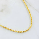 Cadena Lazo 7gr / 50cm / Oro Amarillo +3 18K