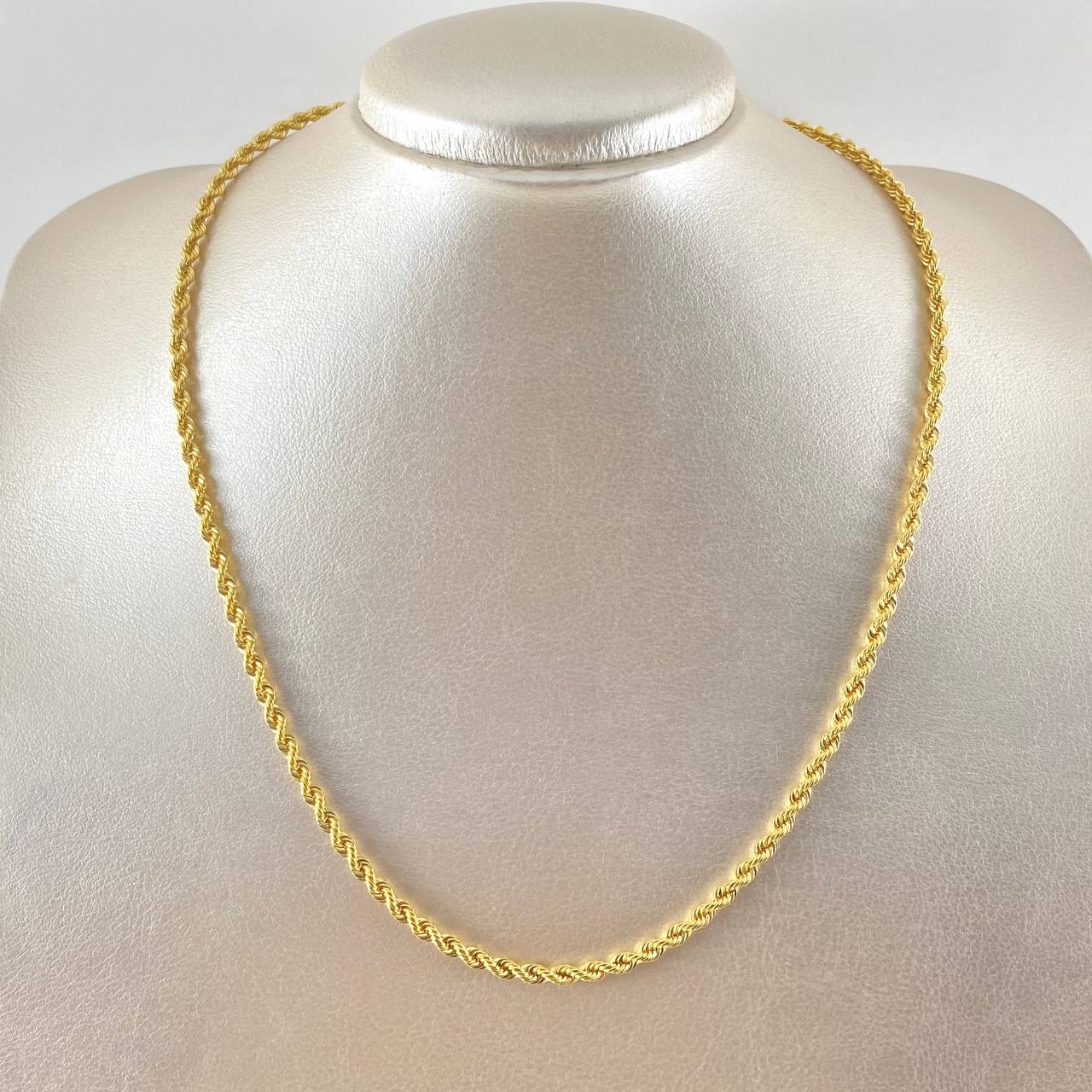 Cadena Lazo 7gr / 50cm / Oro Amarillo +3 18K