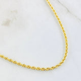 Cadena Lazo 5.4gr / 60cm / Oro Amarillo +3 18K