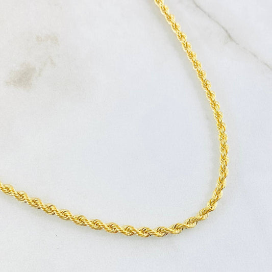 Cadena Lazo 4.45gr / 50cm / Oro Amarillo +3 18K