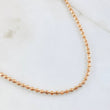 Cadena Militar Media Luna 15.4gr / 50cm / Oro Rosa Nac.Esp. 18K
