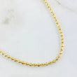 Cadena Militar Media Luna Diamantada 12.4 g / 50.3 cm / 2.9 mm Oro Amarillo 18K