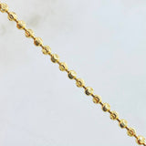 Cadena Militar Media Luna Diamantada 12.4 g / 50.3 cm / 2.9 mm Oro Amarillo 18K