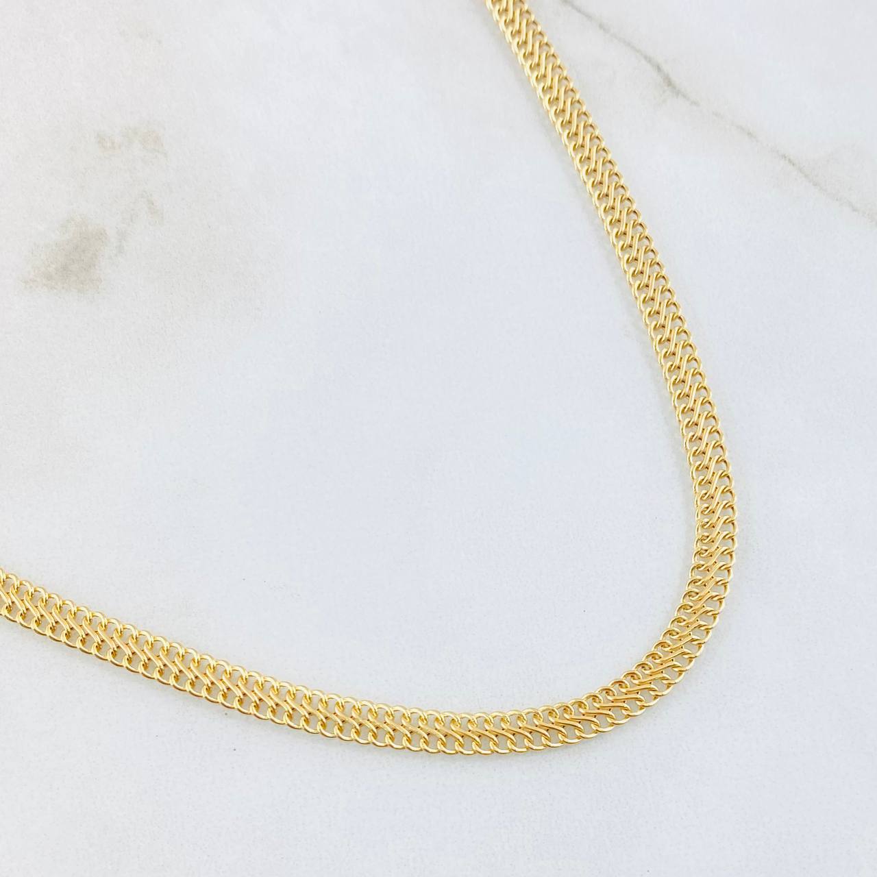 Cadena Sedusa 4.55gr / 50cm / 3.9mm Oro Amarillo +3 18K ©