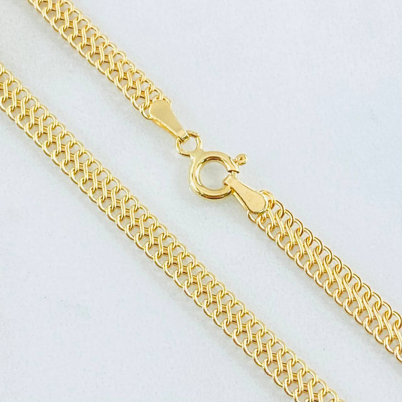 Cadena Sedusa 5.3g / 60cm / 4mm Oro Amarillo 18K