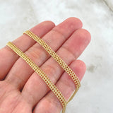 Cadena Sedusa 5.45g / 60cm / 4mm Oro Amarillo 18K