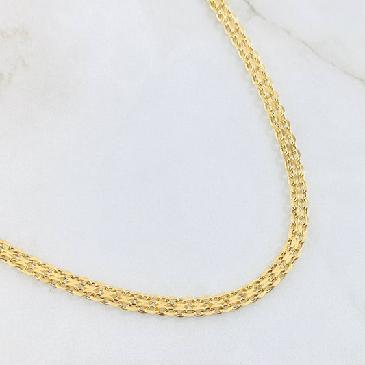 Cadena China 8.2gr / 60cm / Oro Amarillo +1 18K