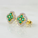 Topos Flor 2.6gr / Oro Amarillo 18K *