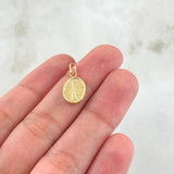 Dije San Miguel De Arcangel 0.5gr / 1.9cm / Oro Amarillo 18K