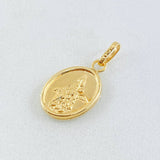 Dije San Miguel De Arcangel 0.5gr / 1.9cm / Oro Amarillo 18K