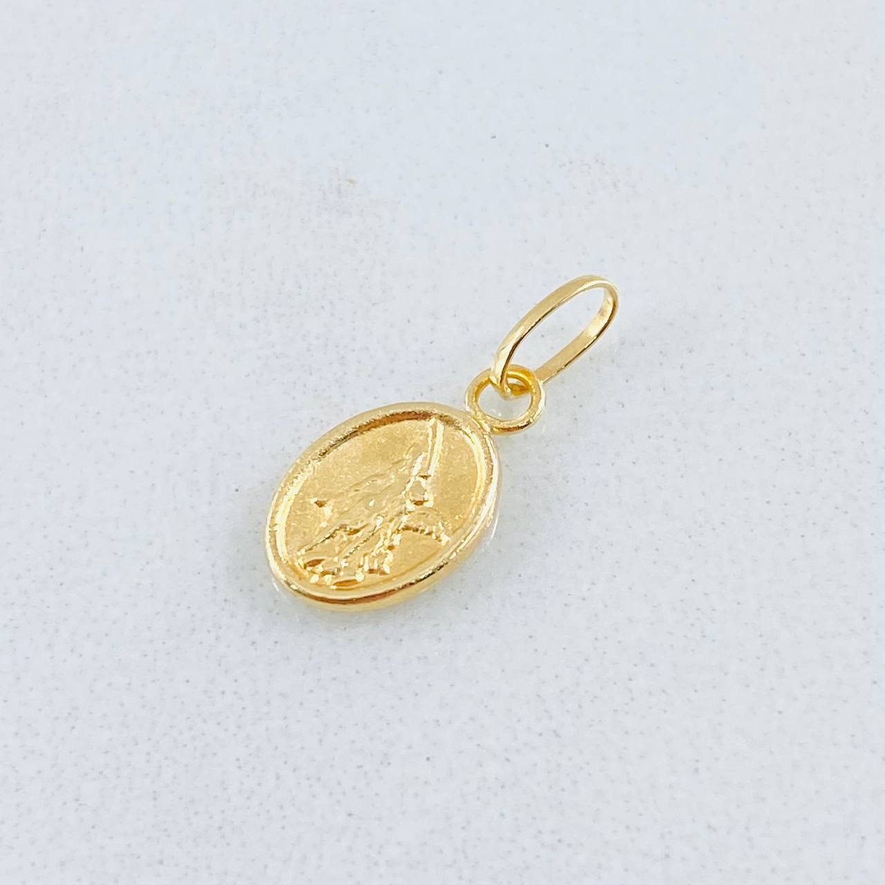 Dije San Miguel De Arcangel 0.25gr / 1.4cm / Oro Amarillo 18K *