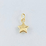 Dije Estrella 0.25gr / 1.3cm / Oro Amarillo 18K