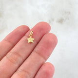 Dije Estrella 0.25gr / 1.3cm / Oro Amarillo 18K