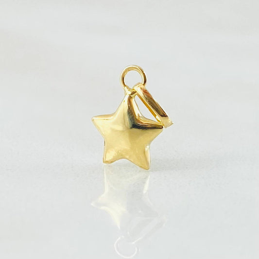 Dije Estrella 0.25gr / 1.3cm / Oro Amarillo 18K
