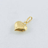 Dije Corazón Troquelado 0.3gr / 1.2cm / Oro Amarillo 18K ©