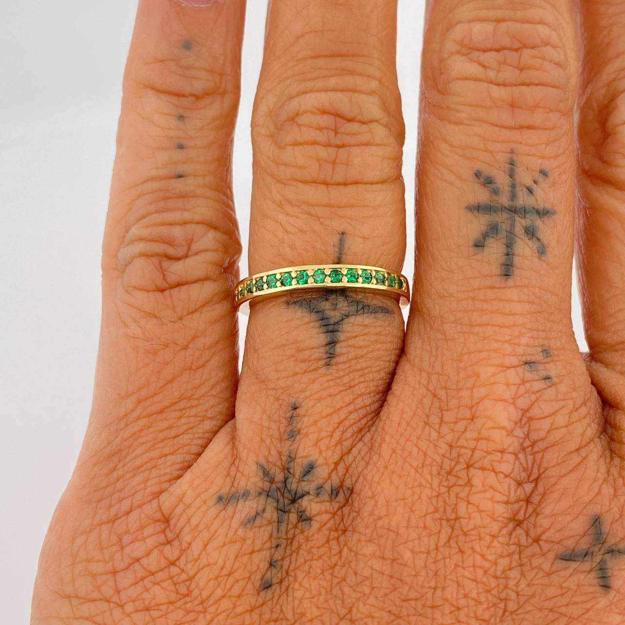 Anillo Argolla Churumbela 2.3gr / T6 1/4 / Oro Amarillo 18K $