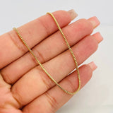 Cadena Franco 6.6g / 60cm / 1.14mm Oro Amarillo 18K