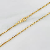 Cadena Franco 6.6g / 60cm / 1.14mm Oro Amarillo 18K